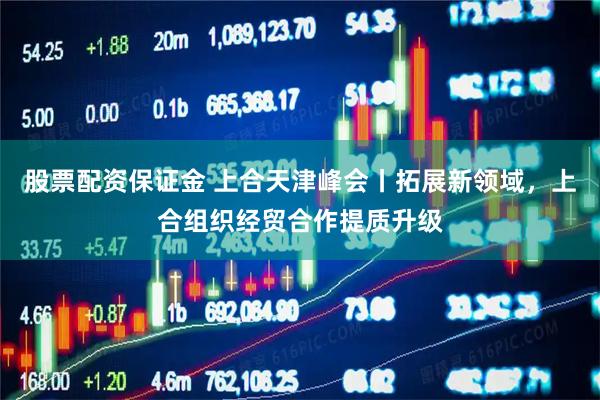 股票配资保证金 上合天津峰会丨拓展新领域，上合组织经贸合作提质升级